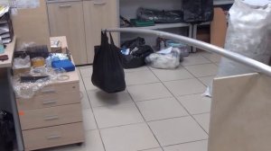 Испытание шеста подъемника для рыбалки, материал алюминий, длина 4.5 м, арт. Z0000011737