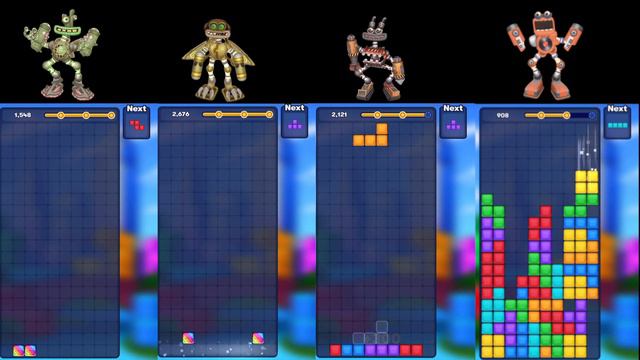 WUBBOX song - Tetris | MSM - my singing monsters смотреть онлайн