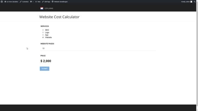 How to Create a Website Cost Calculator in Wordpress смотреть онлайн