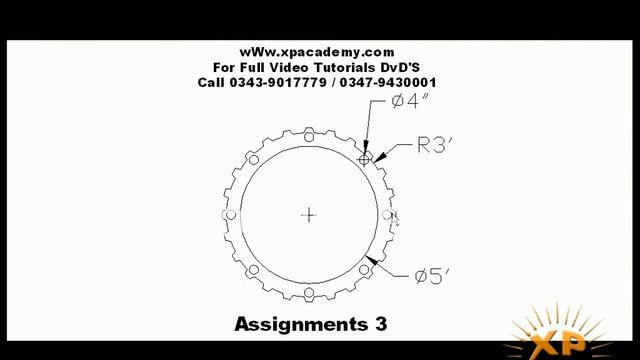 57 Assignment 3 AutoCAD 2013 смотреть онлайн