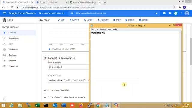 How to Use Google Cloud SQL with WordPress within 10 minutes смотреть онлайн