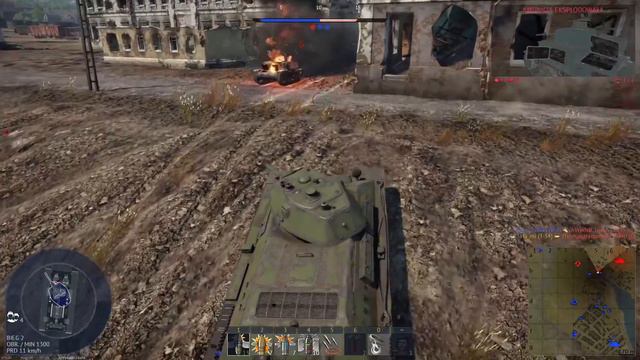 Surprisingly boring tour at Novorossiysk | t34 1940 version | War Thunder смотреть онлайн