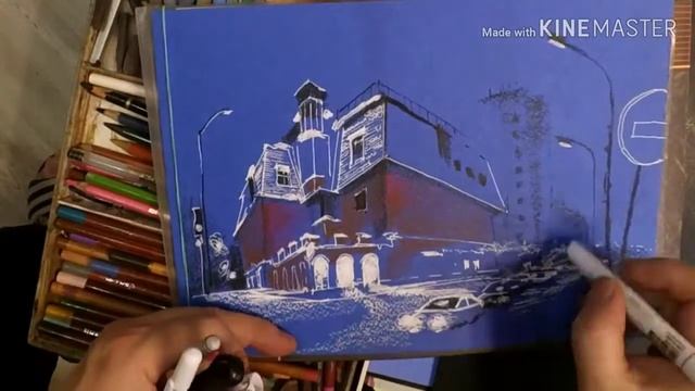 Городские зарисовки Новосибирск Urban Sketching Анонс Тема мастер-класса #StayHome and draw #WithM смотреть онлайн
