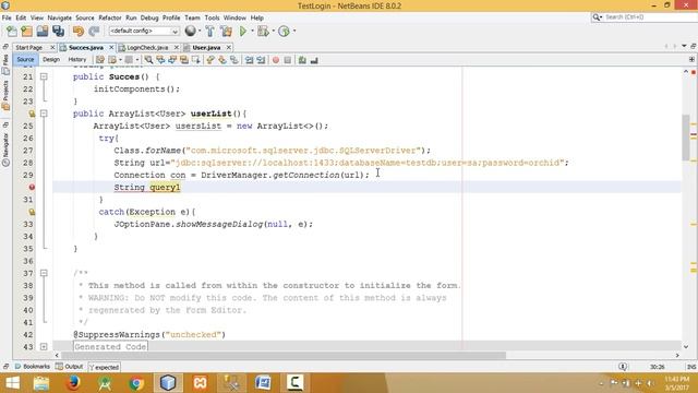 Display data from SQL database into jtable in java смотреть онлайн
