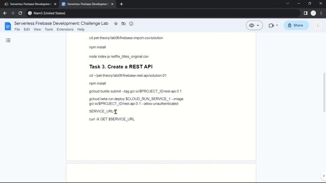 Serverless Firebase Development: Challenge Lab | GSP344 | Solution смотреть онлайн
