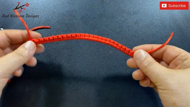 DIY Fast & Easy Good Luck Red Thread Bracelet | How to make Red String Kabbalah Protection Bracelet смотреть онлайн