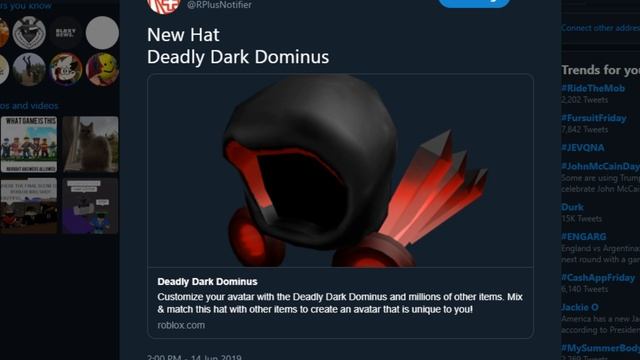 ROBLOX MADE A NEW DOMINUS BUT ITS ONLY FROM TOY CODES...WHY смотреть онлайн
