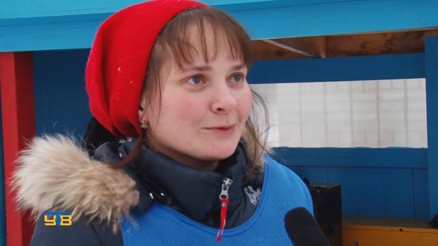 В детском саду "Солнышко"прошёл матч по хоккею в валенках смотреть онлайн