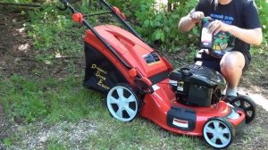 Газонокосилки DDE. Заправка и первый запуск