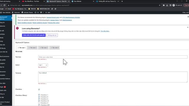 Cách tạo Theme Options trong Website WordPress không cần plugin Redux Framework 2023 смотреть онлайн