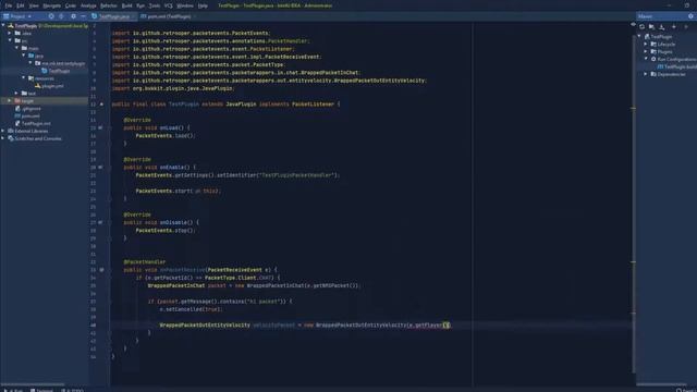 Spigot Tutorial | Using The PacketEvents API