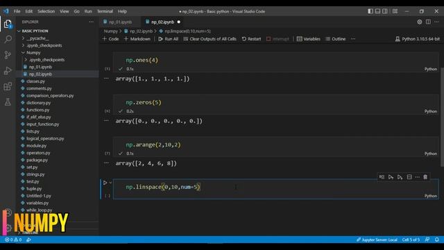 02- Numpy basics | python in Pashto for beginners смотреть онлайн