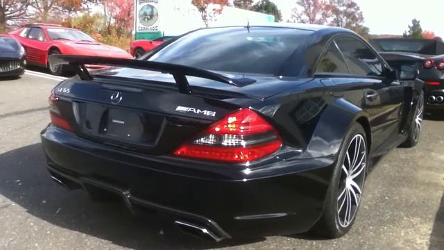Mercedes SL65 AMG Black Edition смотреть онлайн