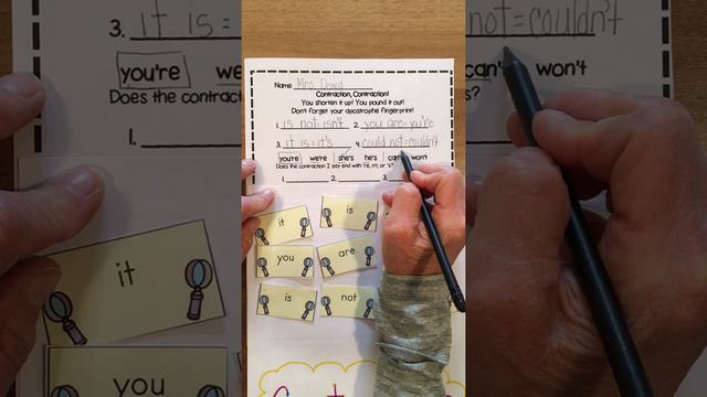 Monday Contraction Lesson смотреть онлайн