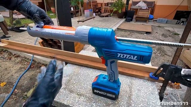 เครื่องยิงซิลิโคนไฟฟ้า Total 20V รุ่น TCGLI2001 เหมาะสำหรับมืออาชีพ смотреть онлайн