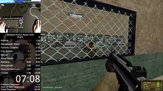 Shadow Force: Razor Unit - Any% - Speedrun (13:30) смотреть онлайн