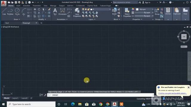 HOW TO INSERT PDF IN AUTOCAD смотреть онлайн