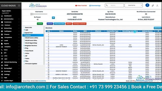 ARCR Technologies Pvt Ltd || TR069 COMPLETE GUIDE IN CLOUDRADIUS || Tutorial No #42 смотреть онлайн