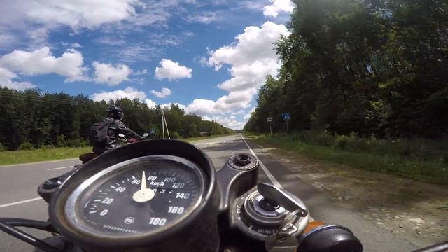 Мотопробег по Мордовии. 330 км. Часть 1. Ява 350-360 и ЧЗ 350