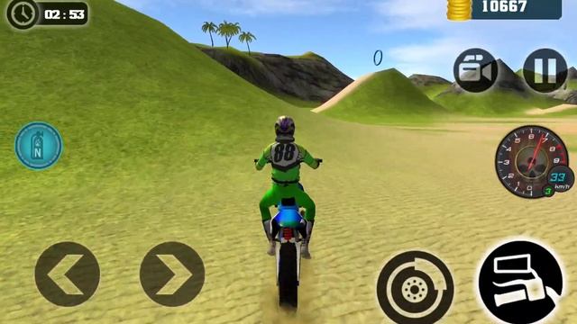 Motocross Beach Bike Stunt Racing Offroad #4 - Uphill Motorbike Rider Best Android IOS GamePlay смотреть онлайн