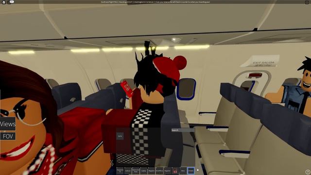 Southwest 737 Flight Review! - Roblox Airline Review смотреть онлайн