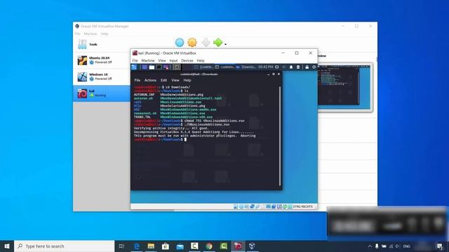 How to install VirtualBox Guest Additions on Kali Linux смотреть онлайн