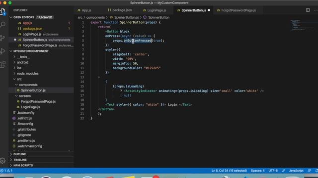 How to write custom reusable react native functional component using React Native 0.62 - Session 2 смотреть онлайн