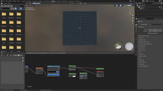 Create Simple Holograms in Blender смотреть онлайн