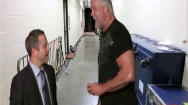 Kevin Nash does Pat Patterson & Scott Hall impersonation смотреть онлайн