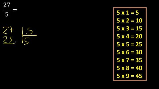 convertir 27/5 a decimal , transformar fracciones a decimales , de fraccion a decimal, como смотреть онлайн