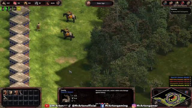 Age of Empires: Definitive Edition - Ave Caesar | The Siege of Alesia смотреть онлайн