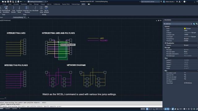 Line Jump App for AutoCAD based products Demo | AutoCAD смотреть онлайн