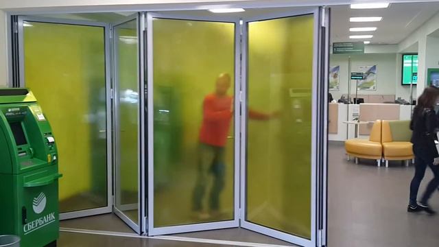 Складная дверь (гармошка) Schuco ASS 70FD смотреть онлайн