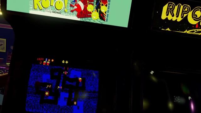 1980 VR Retro Arcade Simulation Featuring Frenzy, Battlezone, and The Adventures of Robby Rotto смотреть онлайн