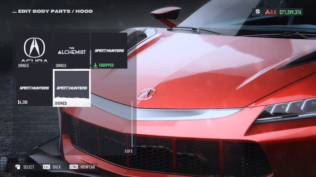 Acura NSX Wide Body Kit tuning | NFS Unbound смотреть онлайн