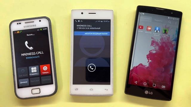 Samsung Galaxy GT-I9001 vs Fly FS451 vs LG Spirit/ Incoming, Outgoing Crazy Mobile Calls смотреть онлайн