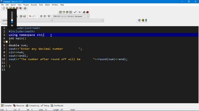 round() function in C++ | How to use round() смотреть онлайн