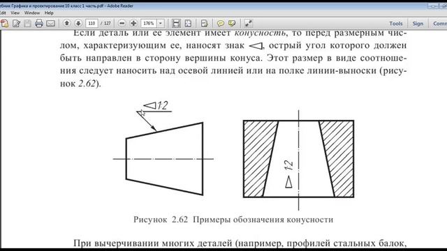Условности и упрощения на чертежах смотреть онлайн