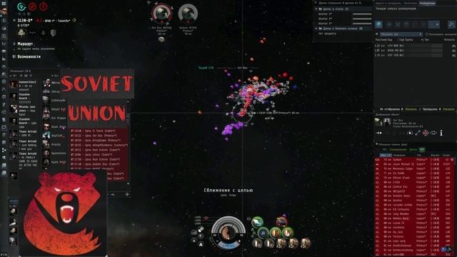 EVE Online Fleet PVP Soviet Union vs Gentlemen's.Club and Pandemic Legion 26.09.15 смотреть онлайн