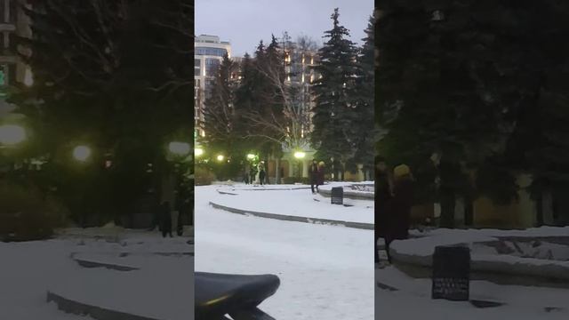 Зимой на моноколесе смотреть онлайн