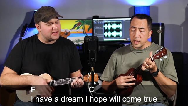 How to play "Someone to Lava" ukulele cover tutorial with lyrics and chords смотреть онлайн