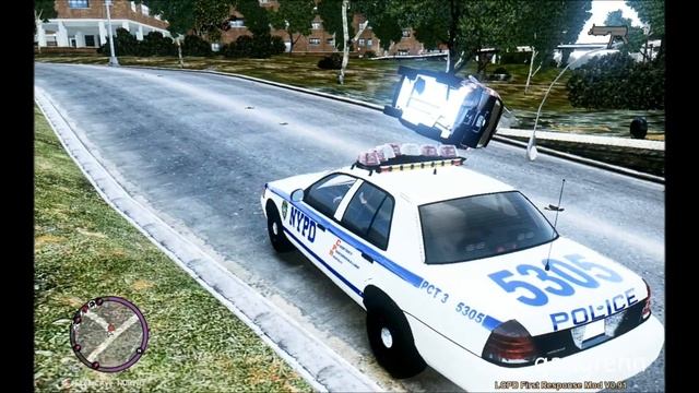 GTA4:EFLC - NYPD chase end in shoot out смотреть онлайн