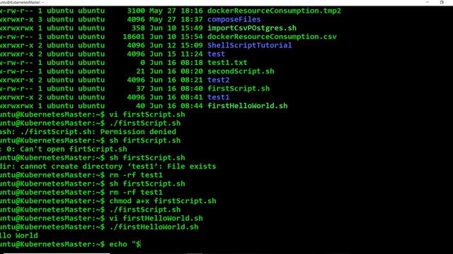 Shell script Tutorial Series (Importance of Shebang line and exit command) - Introduction Part2 смотреть онлайн
