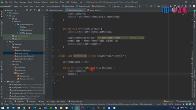 How to add Native ADS after certain number of every RecyclerView Items | Full Implementation 2021 смотреть онлайн