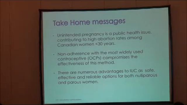 Novelty in intrauterine contraception M Y Arsenaul Canada смотреть онлайн