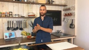 Омлет без яиц, готовится из соевого творога - ТОФУ (веган рецепт)