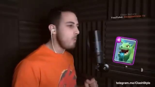 Чувак спародировал все звуки юнитов в clash royale. смотреть онлайн