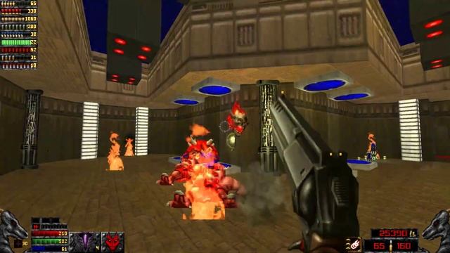 Mini-level Megawad [Doom 2 wad /w Guncaster mod] смотреть онлайн