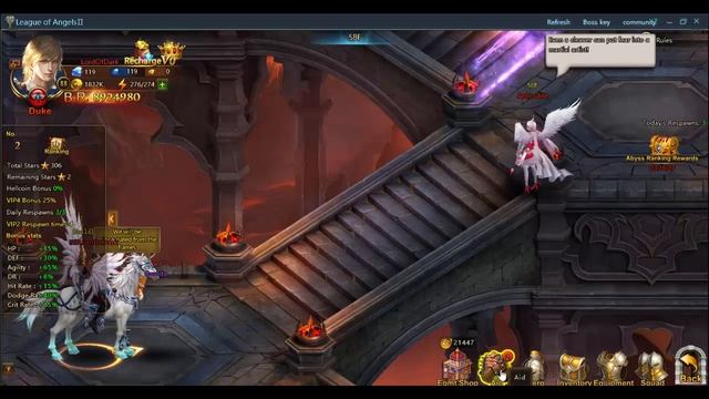 League Of Angels 2 Gameplay - LOA2 Tips and Guide Using Little Helper and Aid for The Abyss смотреть онлайн