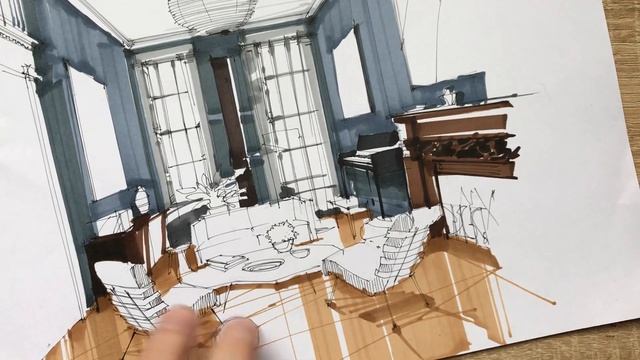 Interior sketch смотреть онлайн
